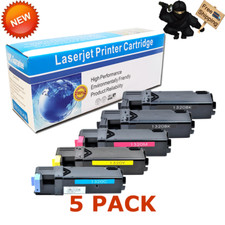 5PK Color Laser Toner Cartridge for Dell 1320c 1320 Black Cyan Magenta Yellow picture