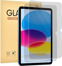 2 Pack Privacy Screen Protector for iPad 11th & 10th Gen, 9H Tempered Glass picture