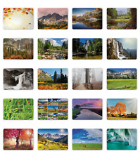 Ambesonne Nature Mountain Mousepad Rectangle Non-Slip Rubber picture