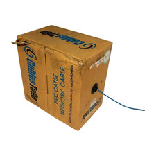 C2G Pvc CAT5E Solid PVC CMR CBL Blue Network Cable In Box 27350 picture