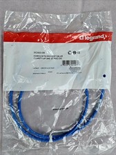 Legrand-MC603-06-Clarity Cat 6 UTP Modular Patch Cord, 3ft, Blue (8 available). picture