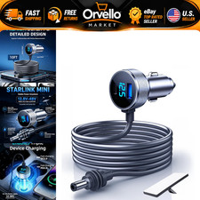 10FT Mini Car Adapter & Power Cable for Starlink - 12V-24V Compatible Accessory picture