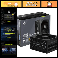 1000W Fully Modular Gaming Power Supply - 80+ Gold, ATX 3.1, PCIe 5.1 Ready, Low picture