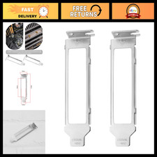 2Pcs Quad Port Low Profile Short Bracket for Intel I350-T4 & Dell Compatible picture