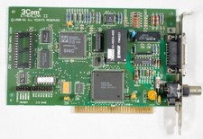 3Com Etherlink II 2227-01 10Base2 AUI ethernet card 8 bit ISA ISAE04 picture