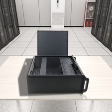 4U Server Chassis Rackmount Server Case7x 3.5'HDD Drive Bay Cabinet Case Server picture