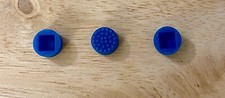 3-Pack Rubber Mouse Pointer Trackpoint BLUE Cap For HP/COMPAQ Laptop w/4mm peg picture