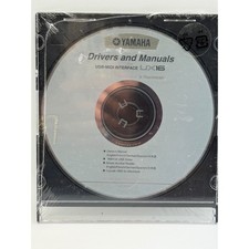 VTG Yamaha UX16 USB-MIDI Interface Driver Manual CD ROM Windows Mac New Sealed picture