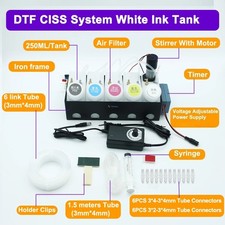 250ML DTF CISS Ink System For Epson L18050 L8050 ET8550 XP15000 L1800 NO Damper picture