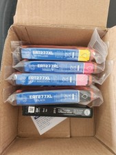 Epson 277xl ink cartridges (Four Premium Reman* Unopened) YMK And Light Magenta  picture