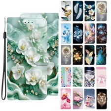 Flower Butterfly Wallet Cover Case for OnePlus 13 15 9 Nord CE5 5 4 ACE 6 N30 picture