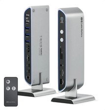 Cable Matters 201075 14-in-1 Docking Station USB C KVM Switch Dock for 2 Laptops picture