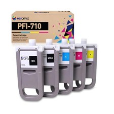 Compatible Ink Cartridge Replacment for PFI-710 PFI710 Ink Tank PFI-710MBK PF... picture