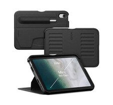✅ ZUGU iPad Mini 6 / 7 Case A17 Pro Slim Magnetic Protective Case Black - NEW picture