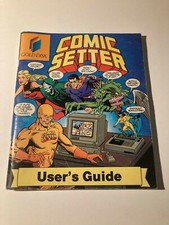 Vintage Gold Disk Comic Setter User's Guide Commodore Amiga 1988 picture