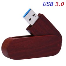 USB 3.0 Free Custom Logo Wooden USB Flash Drive 64GB Memory Stick 128GB 32GB 4GB picture