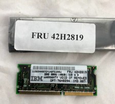 NEW IBM ORIGINAL 32MB PC 66Mhz LAPTOP SO-DIMM MEMORY FRU 42H2819 Vintage PC66 picture