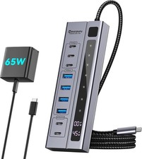 Minisopuru 9 in 1 Powered USB C Hub – Support Max 45W Charging with 65W USB-C... picture