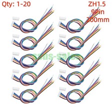 lot ZH1.5mm 9Pin Single End Cable With Straight Pin Housing 200MM picture