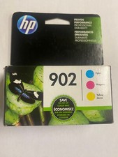 3pk NEW SEAL GENUINE HP 902 Cyan Magenta Yellow Ink Set T0A38AN 2024  picture