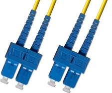50M Outdoor Singlemode Duplex Fiber Optic Cable 9/125 SC Patch Cable Patch Cord picture