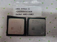 LOT OF 2 - AMD ATHLON II X2 250 CPU (3GHz, Socket AM2+/AM3)- ADX2500CK23GM picture