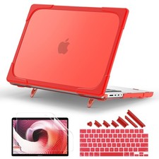 Batianda Heavy Duty Case for MacBook Pro 16 inch 2026-2021, Red picture