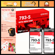 2 Pack Red Ink Cartridge Replacement for Pitney Bowes 793-5 - High Yield, Qualit picture