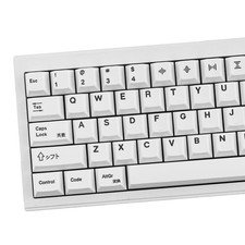 Gliging 135 Keys PBT Keycaps Cherry Profile DYE-Sub White Theme  picture