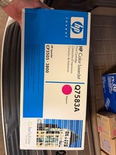 HP Q7583A Magenta Toner Cartridge Color LaserJet CP3505 3800 Genuine OEM Sealed picture
