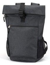 Laptop Tablet Backpack Padded Leatherette Bottom Stylish Men Women Teens Bookbag picture