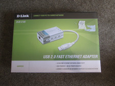 D-Link DUB-E100 USB 2.0 Fast Ethernet Adapter H/W Ver.:B1 Genuine New Sealed #1 picture
