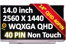 LP140QH2 SPB1 FRU 00NY664 40 pin Non-Touch WQHD IPS LED LCD Screen Panel Display picture
