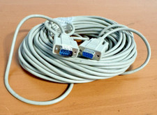 25FT DB9 DB 9 9-Pin RS-232 Male to Female M/F Serial Extension Cable picture
