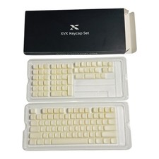 XVX White Jade Keycaps, Double Shot PBT Keyboard Key Caps 132 Keys MDA Profile picture
