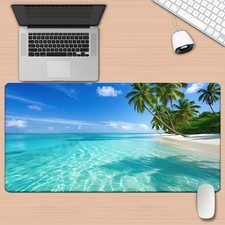 1PC Printed Beach-Themed Mouse Pad Office Desk Mat Mouse Pad Table Mat Gift√ picture