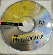 Adobe Photo Deluxe 2.0 For Windows CD-ROM Software - Near Mint Disc Only picture