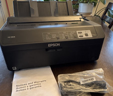Epson LQ-590II Dot Matrix Black & White Printer with Power Cable picture