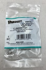 Panduit  Mini-Com TX6A 10GIG Shielded Jack Module CJS6X88TGY picture