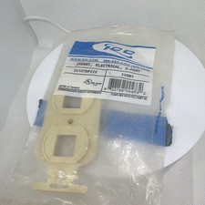 ICC 2-Port Electrical Insert - Ivory - Universal Compatible - MPN IC107DPIIV picture