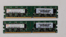 Hynix 2GB Kit 2x1GB DDR2 PC2-5300U Desktop RAM HYMP512U64EP8-Y5 picture