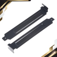 5 x PCI Slot Covers with Screws for PC Case Dustproof Black picture