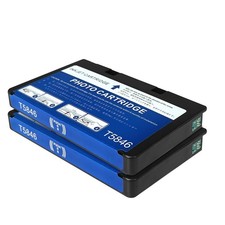 Dikarsum T5846 Ink Cartridge Compatible with PictureMate PM225 other, BCMY picture