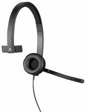 Logitech H570e USB Mono Headset Noise Canceling Lot of 2 picture
