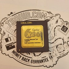 Cyrix 6x86L-PR200+GP CPU Processor 150MHz 3.3V Socket 7 GADJ3701G Gold Top picture