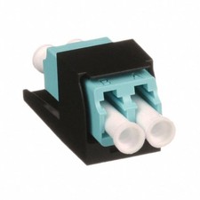 Panduit CMDSAQLCZBL Aqua LC Duplex Fiber Optic Adapter Black Module picture