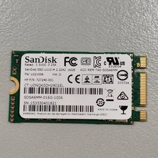 Sandisk U110 16GB M.2 2242 MLC SATA SSD 6Gbps SDSA6MM-016G-1006 HP 727240-001 picture