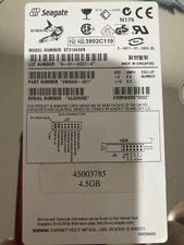 ST318438N WITH OEM PN 45003785,FORMATED TO 4.5GB 50PIN SCSI LOW PROFILE picture