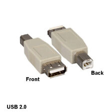 KNTK USB 2.0 Type A Female to Type B Male Adapter for Printer Scanner PC Data picture
