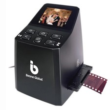 BEONEGLOBAL ClearScan MINI Film Scanner 16MP Slide & Film Scanner, Converts 35mm picture
